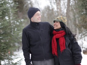 Outdoorsy couples can embrace winter at an Ontario Park this Valentine's Day. (Wayne Eardley/ONTARIO PARKS PHOTO)