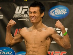 Chan Sung Jung returns to the octagon after serving four years in the South Korean military. (DAVE THOMAS/Toronto Sun)