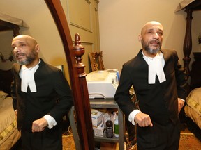 Toronto lawyer Edward Sapiano is returning to practice law more than two years after kidney failure, which requires him to use a newer method of dialysis. (Michael Peake/Toronto Sun)