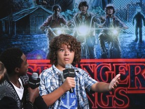 In this Aug. 31, 2016, file photo, actor Gaten Matarazzo participates in the BUILD Speaker Series to discuss the Netflix series, "Stranger Things", at AOL Studios in New York. Netflix announced in a Super Bowl ad on Feb. 5, 2017, that the show will return for a second season on Oct. 31, 2017. (Photo by Evan Agostini/Invision/AP, File)