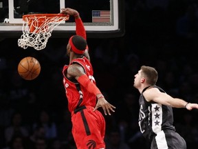 Terrence Ross took flight a couple of times on his birthday against the Brooklyn Nets. AP