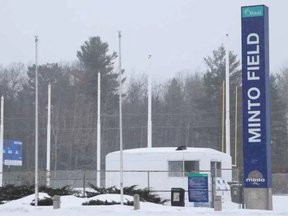 Minto Field, behind the Nepean Sportsplex.