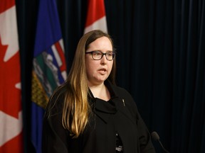 Alberta's Minister of Labour Christina Gray.