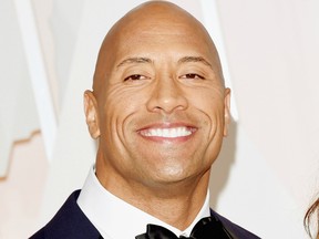 Actor Dwayne Johnson attends the 87th Annual Academy Awards at Hollywood & Highland Center on February 22, 2015 in Hollywood, California. (Photo by Jason Merritt/Getty Images)