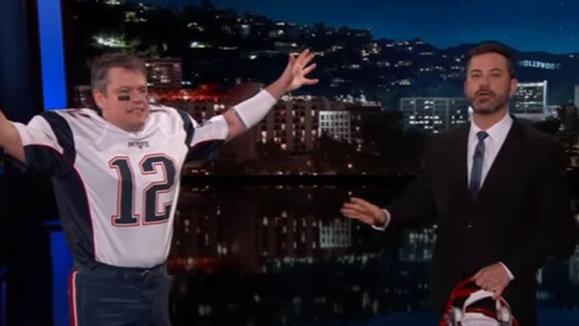 WATCH: Matt Damon sneaks onto 'Jimmy Kimmel Live' dressed as Tom