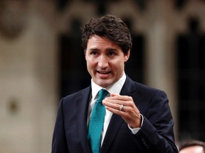 Justin Trudeau for president? Sure, why not? After all, a new Ipsos poll for Global News indicates Americans prefer Junior to Donald Trump, 40% to 33%, with 27% unsure. (THE CANADIAN PRESS/PHOTO)