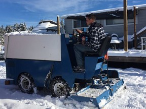 B.C.'s Zamboni plower Marko Kardum. (Twitter/@katiemderosa)