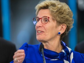 Premier Kathleen Wynne’s government is finally promising to balance Ontario’s operating budget next year after nine consecutive deficits. But make no mistake, the province is still adding substantial debt as a result of ambitious, debt-financed capital spending plans. (TORONTO SUN/FILES)