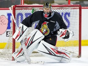 Senators goalie Craig Anderson. (Wayne Cuddington/Postmedia network)