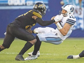 The Argos and Ticats again open their regular seasons against each other. (The Canadian Press)