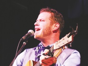 Singer/songwriter Scott Cook played EPAC with his band, The Long Weekend.