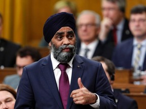 Defence Minister Harjit Singh Sajjan (The Canadian Press)