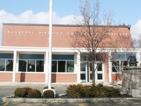 Ingersoll District Collegiate Institute. INGERSOLL TIMES File Photo