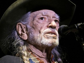 In this Jan. 7, 2017 file photo, Willie Nelson performs in Nashville, Tenn. (AP Photo/Mark Humphrey)