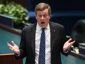 Council shelved Mayor John Tory’s  privatizated waste collection plan in favour of more study by city staff. It’s not clear when the issue will return to council, if at all, before the 2018 election. (TORONTO SUN/FILES)