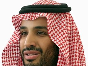 Prince Mohammed Bin Salman al-Saud. (Mohammed Bin Salman al-Saud's Office/Handout)