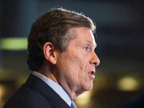 Toronto Mayor John Tory. (TORONTO SUN FILES)