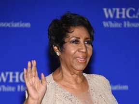 Singer Aretha Franklin attends the 102nd White House Correspondents' Association Dinner on April 30, 2016 in Washington, DC. (Photo by Larry Busacca/Getty Images)