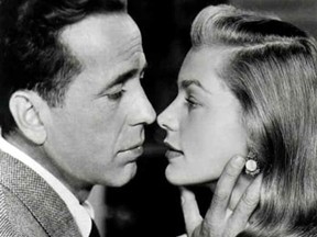 Humphrey Bogart and Lauren Bacall had sizzling chemistry on-screen and off. Channel them to make Valentine's Day great again. WARNER BROS.