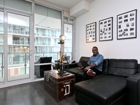 Tyrone Edwards at home