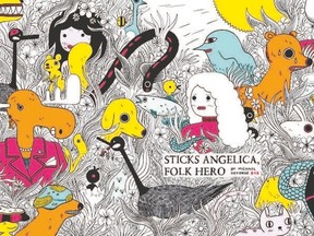 Sticks Angelica, Folk Hero book cover