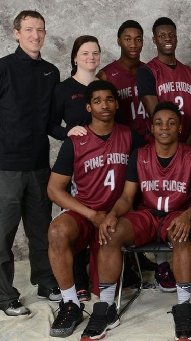 Durham Regional Police have identified 18-year-old Darius Thorne (pictured bottom left) as the shooting victim on Wednesday, February 8, 2017 at an apartment building on Quebec Street in Oshawa. Thorne was a former basketball player at Pine Ridge Secondary School in Pickering. (SUPPLIED/Durham District School Board)