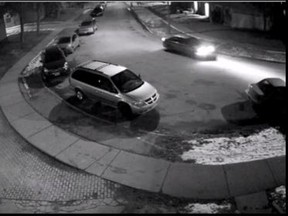 An image from security footage Toronto Police released as they investigate the shooting of a 15-year-old boy.