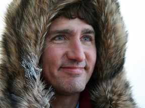 Prime Minister Justin Trudeau holds a media availability as he visits Iqaluit, Nunavut on Thursday, Feb. 9, 2017. THE CANADIAN PRESS/Sean Kilpatrick