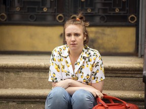 This image released by HBO shows Lena Dunham in a scene from "Girls." The sixth and final season premieres Sunday at 10 p.m. EST on HBO. (Craig Blankenhorn/HBO via AP)