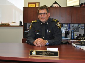 Stratford Police Chief Mike Bellai (Beacon Herald file photo)