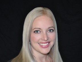 One of five candidates vying for a Town of Drayton Valley councillor position is Amanda Thebeau.