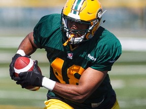 The Edmonton Eskimos announced they re-signed linebacker Blair Smith on Friday.