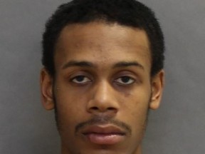 Jevan Jackson, 21, is wanted for a driveby shooting in North York. PHOTO SUPPLIED BY TORONTO POLICE