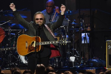 Tom Petty performs during the 2017 MusiCares Person of the Year, honouring Tom Petty, in Los Angeles on Feb. 10, 2017.  (ROBYN BECK/AFP/Getty Images)