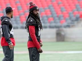 All-star defensive back Abdul Kanneh is among the19 unsigned players from the 2016 Grey Cup champion Ottawa Redblacks. (Julie Oliver/Postmedia Network)