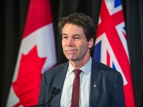 Putting aside a few public outbursts by the Minister of Health, Eric Hoskins (pictured) and the OMA’s leadership, the attention over the last few months has largely been focused on internal political strife within the OMA. (TORONTO SUN/FILES)