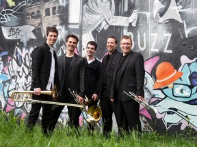 Montreal brass quintet Buzz will be performing at the Imperial Theatre on Wednesday, Mar. 8 as part of the Sarnia Concert Association's 81st annual season. 
Submitted photo for SARNIA THIS WEEK