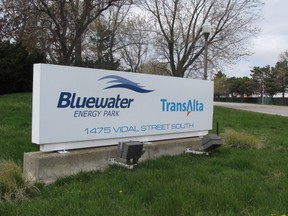 A proposed $10.3-million pilot plant to develop technology for manufacturing silicon materials for the solar and semiconductor industries has received an investment from Sarnia-based Bioindustrial Innovation Canada. Ubiquity Solar is working to set up the pilot plant at TransAlta's Bluewater Energy Park in Sarnia. (File photo/Sarnia Observer/Postmedia Network)