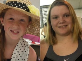 Cops say they’ve found the bodies of best friends Liberty German and Abigail Williams who vanished around 5:30 p.m. Monday in Indiana. (HANDOUT/PHOTOS)