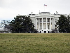 In this photo taken Feb. 2, 2017, the White House in Washington as seen from the South Lawn. (AP Photo/Pablo Martinez Monsivais)