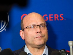 Edmonton Oilers GM Peter Chiarelli talks to the media about the upcoming trade deadline on Tuesday February 14, 2017 in Edmonton.