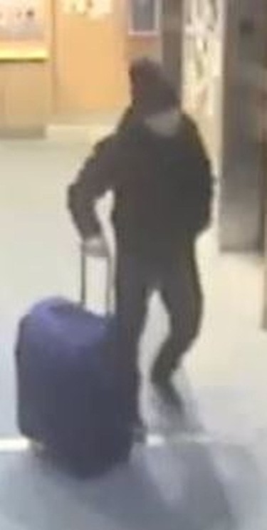 Man sought in theft of medical equipment from Toronto Western Hospital on Feb. 11, 2017.