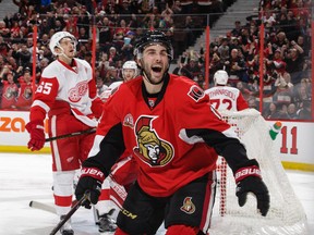 Senators’ Derick Brassard can’t wait to show his father, Pierre, what life is like for him on the road. (Getty Images)