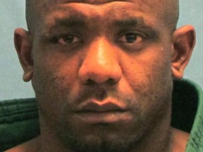 This undated photo released by the Pulaski County Sheriff's Office shows Gary Eugene Holmes. Holmes who is accused of fatally shooting a 3-year-old boy in a road-rage incident in Little Rock has pleaded not guilty by reason of mental disease or defect. (Pulaski County Sheriff's Office via AP)