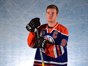 Connor McDavid of the Edmonton Oilers at the 2017 Honda NHL All-Star Game at Staples Center on Jan. 29, 2017, in Los Angeles, Ca.  (Getty Images)
