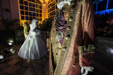 The costume worn by the actors in the Beauty and the Beast film will be on display at Casa Loma this family day weekend. three of the costumes  on Thursday February 16, 2017. Craig Robertson/Toronto Sun/Postmedia Network