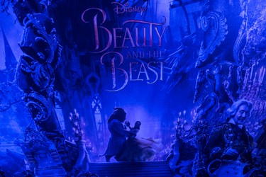 Many of the posters on display in the enchanted tunnel at the Beauty and the Beast  exhibit at Casa Loma  on Thursday February 16, 2017. The exhibit runs this family day weekend. Craig Robertson/Toronto Sun/Postmedia Network