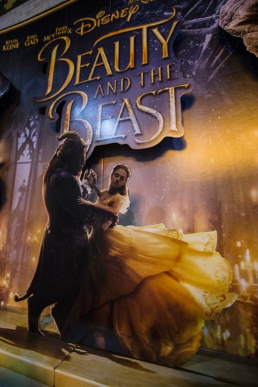 Many of the posters on display at the Beauty and the Beast  exhibit at Casa Loma  on Thursday February 16, 2017. The exhibit runs this family day weekend. Craig Robertson/Toronto Sun/Postmedia Network