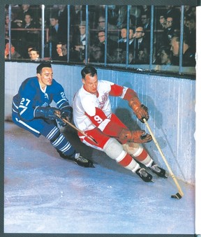 Rare Bill Barilko Toronto Maple Leafs Cup Goal Framed Photo