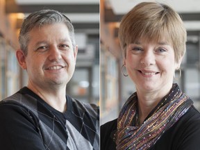 Dr. Anthony Dixon, left, will be the chief and program medical director of Emergency Medicine. Dr. Wendy Edwards, right, will serve as chief of Paediatrics and co-medical director of the Women and Children's Program.